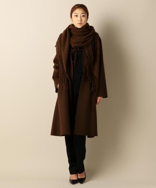 JOSEPH（ジョセフ）の「ダブルフェイスカシミヤコート OSLO ノーカラー