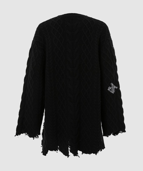 TATTOO' Embroidery Cable Knit（ニット/セーター）｜DAIRIKU