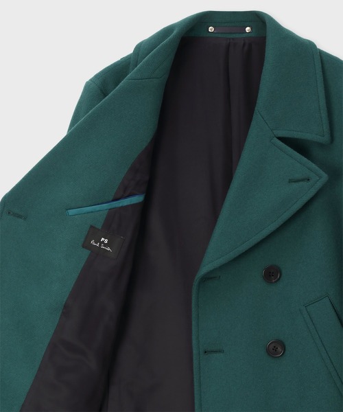 ブラッシュドメルトンツイル ピーコート / 252114 597T（ピーコート