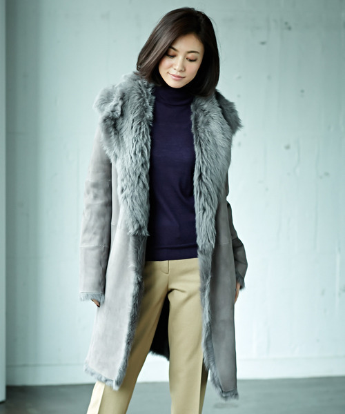 JOSEPH（ジョセフ）の「ムートンコート TOSCANA ANAIS（ムートンコート