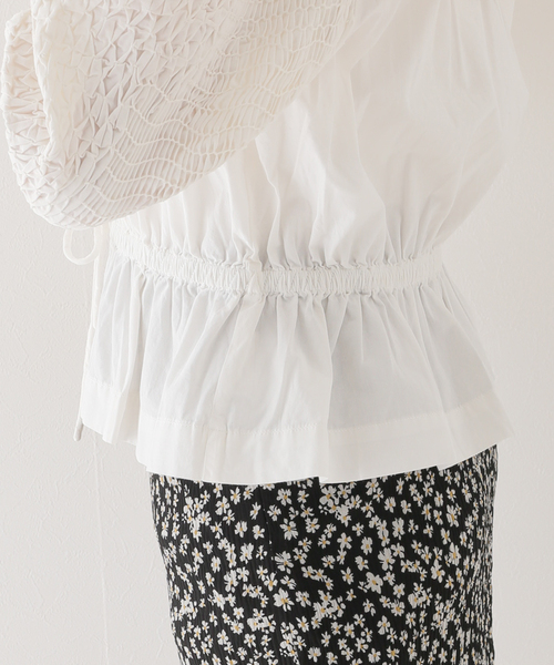 定価63,800円 Sea New York Casey パフスリーブ ブラウス 定価63, Sea