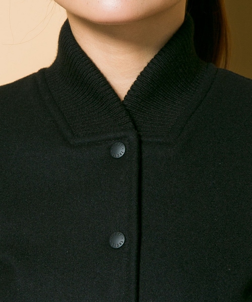 23区（ニジュウサンク）の「ラムレザーコンビジャケット（スタジャン