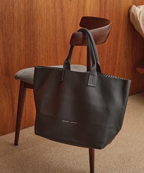 オペラ L CERVO/STAMPA INTERNA（トートバッグ）｜IACUCCI（イアクッチ