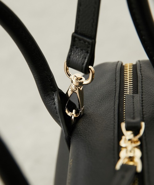 PAPILLONNER（パピヨネ）の「レザーミニボストン/WEB限定（ボストン