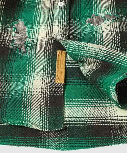 BOW WOW（バウワウ）の「HEAVY WEIGHT FLANNEL SHIRTS AGING（シャツ