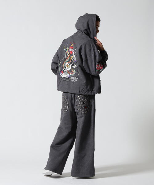 FR(13)NDS × Ed Hardy/フレンズ × エド・ハーディ/コラボジップ