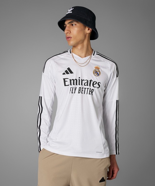 adidas（アディダス）の「レアル・マドリード 24/25 長袖ホーム