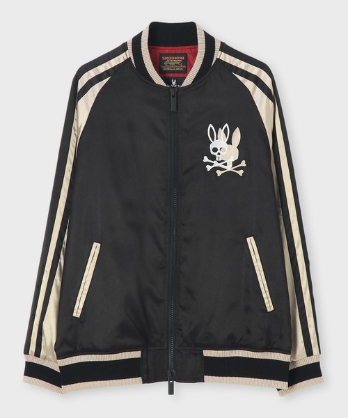 SKOOKUM × PsychoBunny バニーロゴ スカジャン（スカジャン）｜Psycho