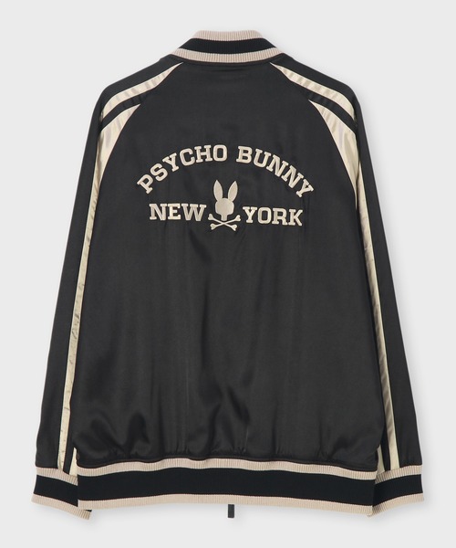 SKOOKUM × PsychoBunny バニーロゴ スカジャン（スカジャン）｜Psycho