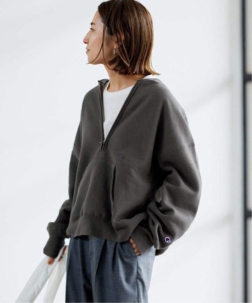 ≪追加≫Champion/チャンピオン 別注ハーフZIPリバースウィーブ11.5oz