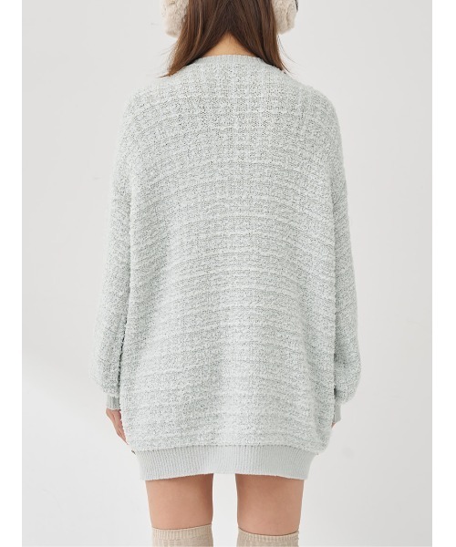 DDロゴツイードニットプルオーバー（ニット/セーター）｜Darich