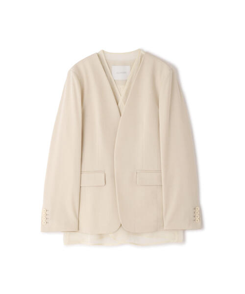 JILL STUART（ジルスチュアート）の「◇シアーミックスジャケット