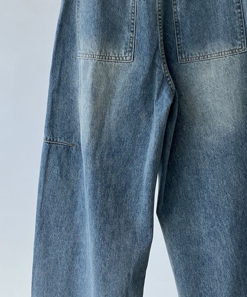 ラインカーブ立体コクーンデニム chw24s055-ファッション通販サイト