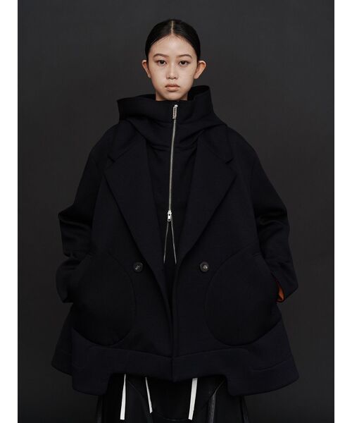 セール】HOOD LAYERED MDL CT / フードレイヤードミドルコート（その他