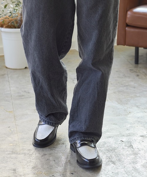 レザー コイン ローファー / 牛革 / London Shoe Make Oxford and