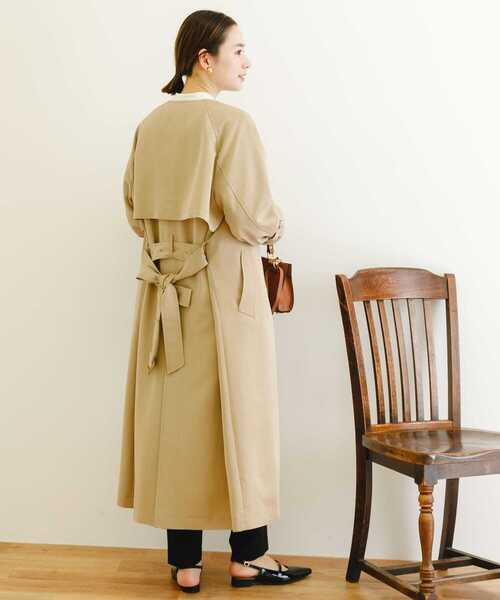 URBAN RESEARCH（アーバンリサーチ）の「ノーカラーロングトレンチ