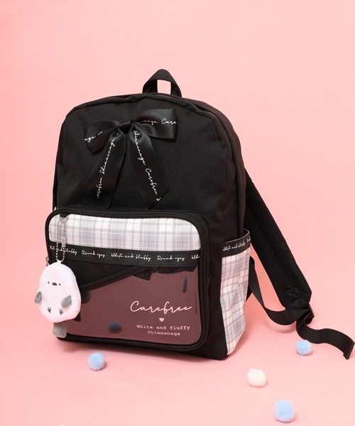 Coboca+ﾎﾟﾘﾁｪｯｸｼﾏｴﾅｶﾞぬいぐるみ付Dﾊﾟｯｸ KIDS（バックパック/リュック