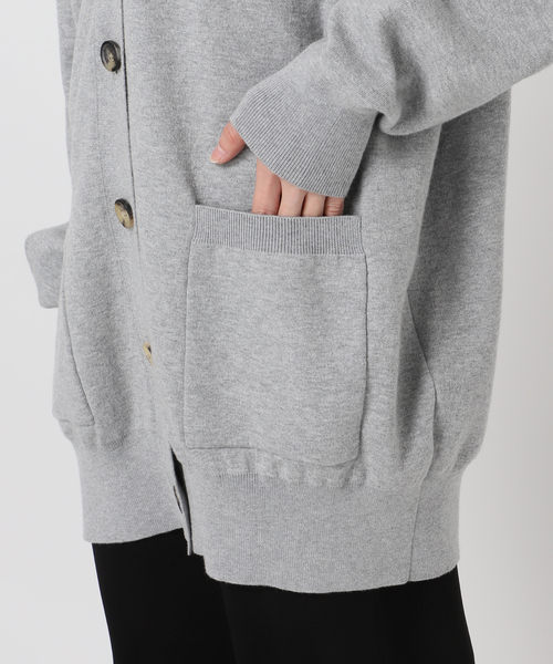 コットンカシミヤリラックスカーディガン（カーディガン/ボレロ
