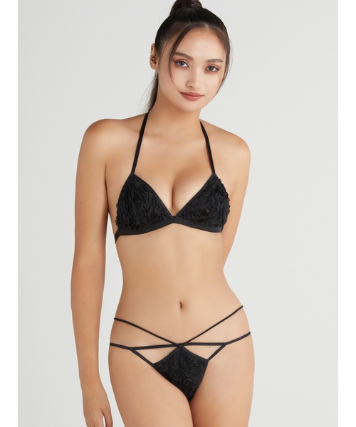 Ravijour（ラヴィジュール）の「フリフリハート ブラ・ショーツセット