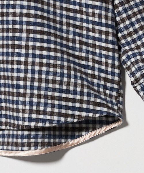 セール】＜6(ROKU)＞コットン チェック シャツ（シャツ/ブラウス）｜6