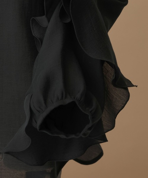 セレモニー】C*フリルスリーブブラウス（シャツ/ブラウス）｜A part by