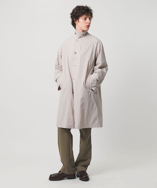 ナイロン/タフタ ウィンドウ マック コート 撥水（ステンカラーコート