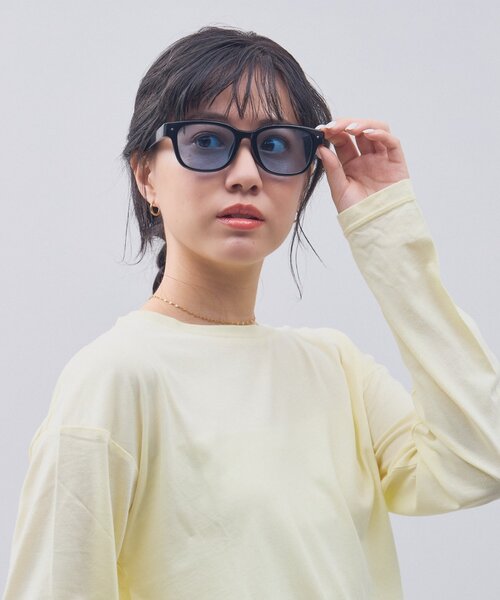 数量限定】Zoff｜BE@RBRICK ウェリントン型 サングラス（オリジナル