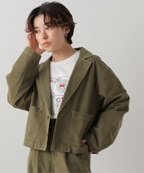 DOUBLE NAME（ダブルネーム）の「2つボタンショート丈ジャケット