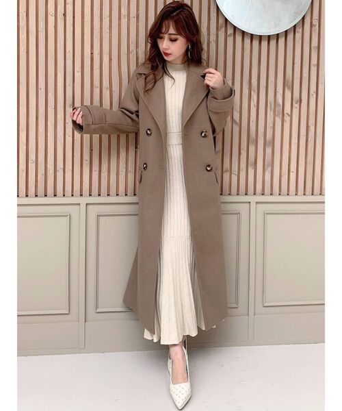 RESEXXY（リゼクシー）の「ナローベルトチェスターコート（チェスター