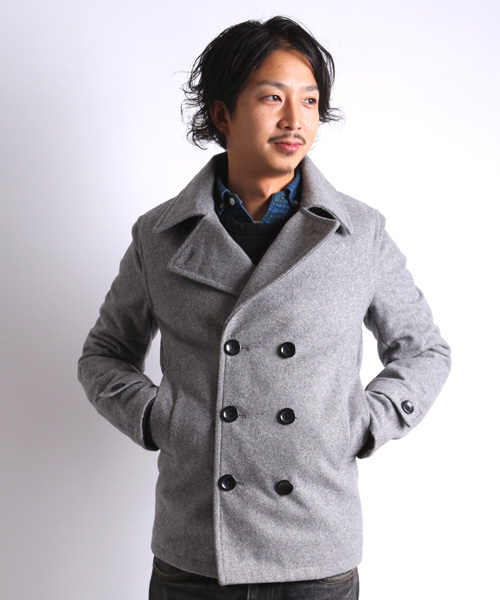Denime（ドゥニーム）の「BASIC MELTON P COAT（ピーコート）」 - WEAR