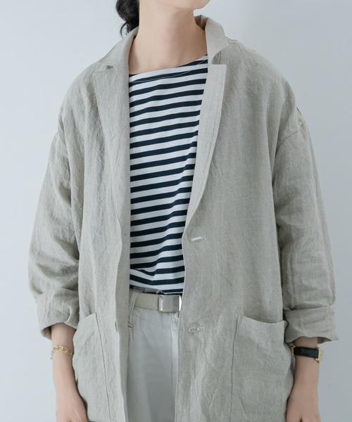 かぐれ（カグレ）の「リネンテーラージャケット（その他アウター