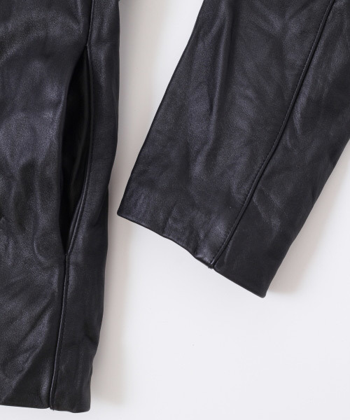 SOLUMN LEATHER BLOUSON（ライダースジャケット）｜TROVE（トローヴ