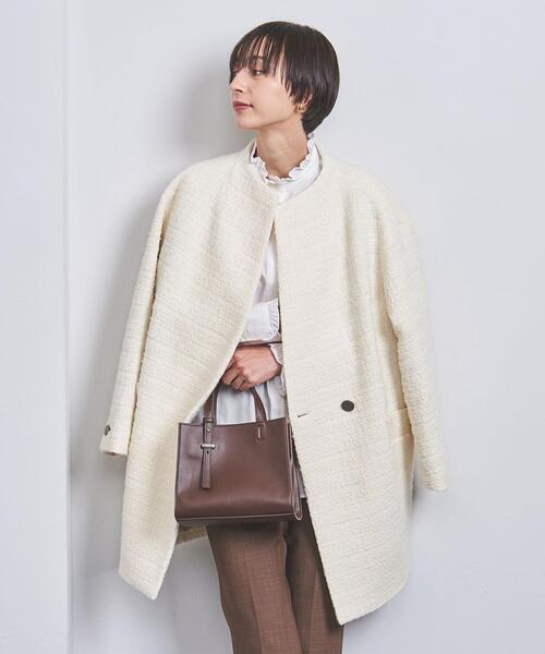 UNITED ARROWS（ユナイテッドアローズ）の「C フリル スタンドカラー