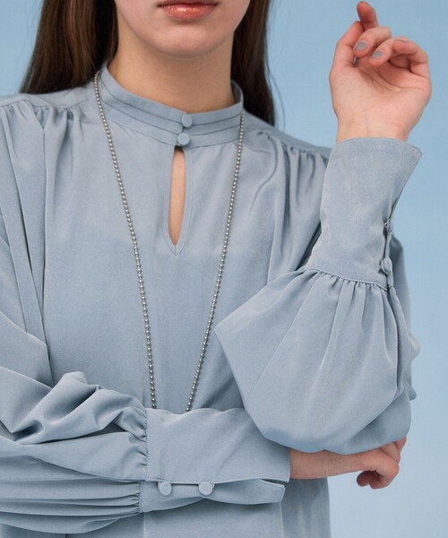 PUBLIC TOKYO（パブリックトウキョウ）の「ステッチバンドカラー