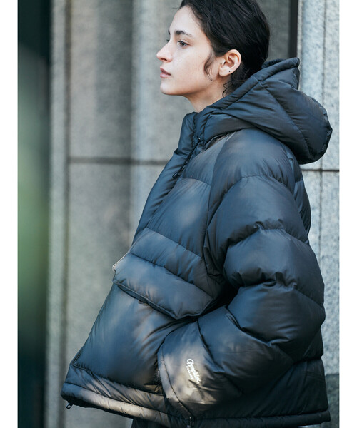 Gymphlex | ダウン フードショートジャケット WOMEN（ダウンジャケット