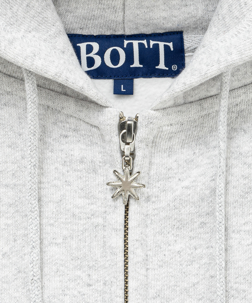 BoTT / ボット B Logo Zip Hoodie（パーカー）｜BOTT（ボット）の
