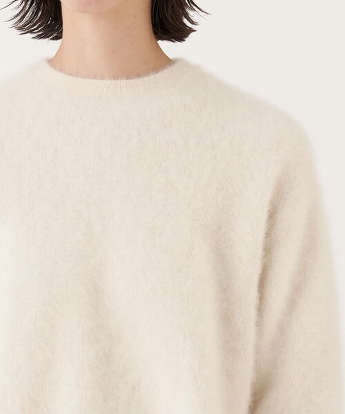 DES PRES（デ・プレ）の「□【一部WEB別注】フォックスカシミヤ クルー