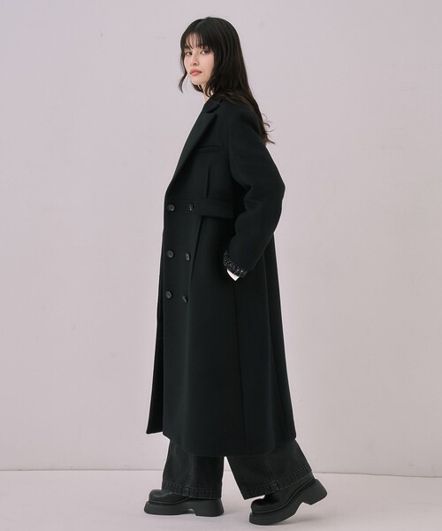 マキシチェスターコート｜オフィスカジュアル/オケージョン/保温/冬服