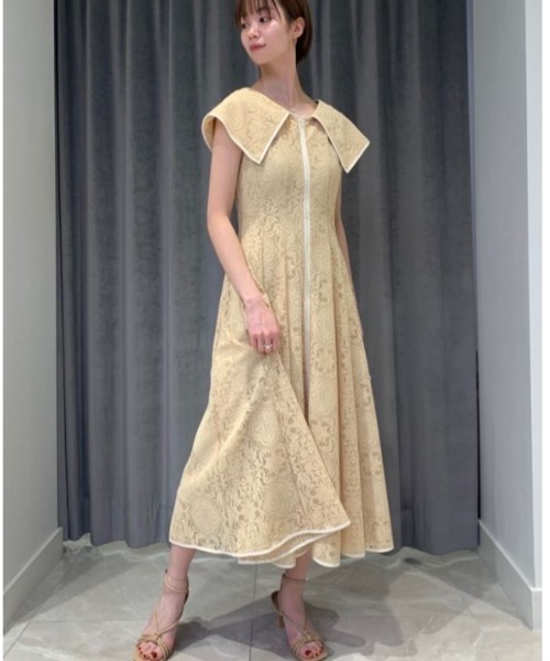 CELFORD（セルフォード）の「ミラーレースワンピース（ワンピース