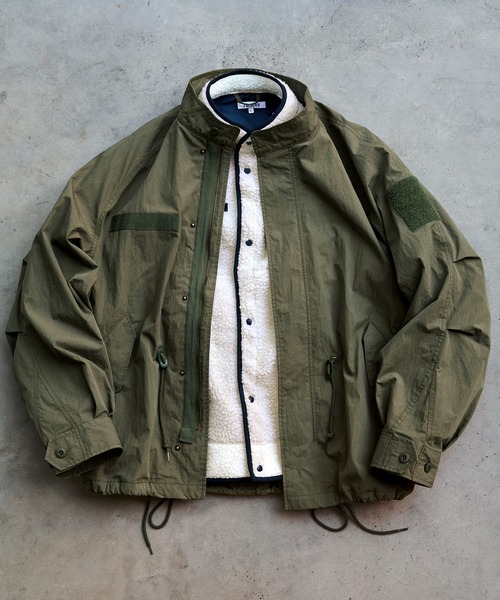 retock's】ビッグシルエット 3WAYショートスタンドM65ミリタリーモッズ