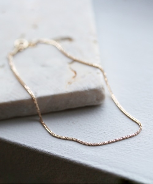 cui-cui（キュイキュイ）の「K10YG ミラノチェーン ブレスレット