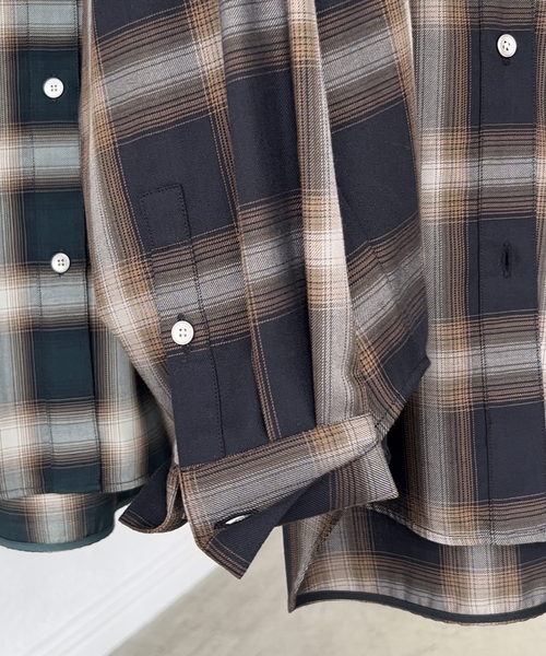 Spick & Span（スピックアンドスパン）の「TRツイルチェックシャツ