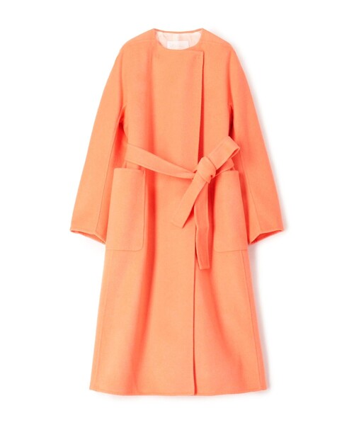 BALLSEY（ボールジィ）の「プレミアムウールリバー ノーカラーコート