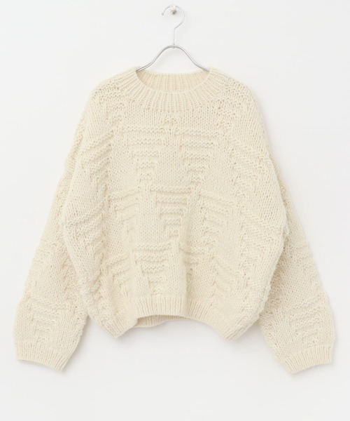 かぐれ（カグレ）の「ペルートライアングルニット（ニット/セーター