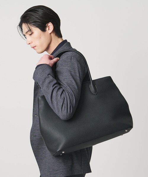 レザー ジップ トートバッグ（トートバッグ）｜UNITED ARROWS
