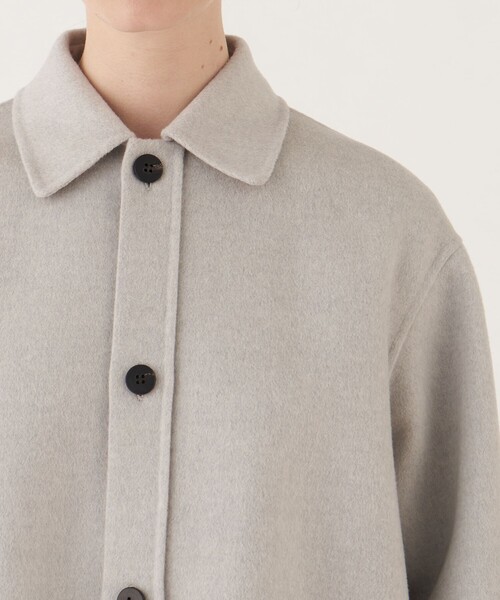 GALERIE VIE（ギャルリー ヴィー）の「ダブルフェイス シャツコート