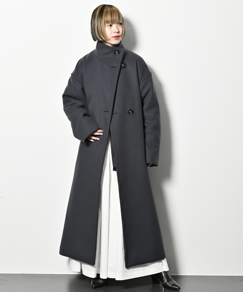 CITYSHOP（シティーショップ）の「《追加》STAND NECK コート（その他