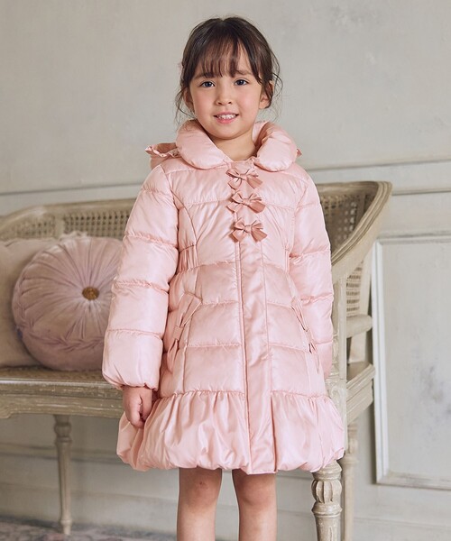 セール】【フード取り外し/洗濯機可能】Aラインコート（ダウン