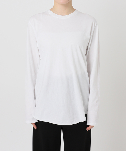 追加2New round tail T-sh（Tシャツ/カットソー）｜AP STUDIO