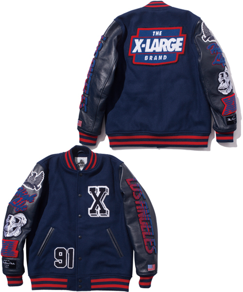 XLARGE（エクストララージ）の「VARSITY JACKET（スタジャン）」 - WEAR